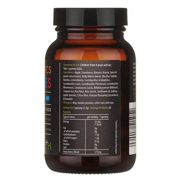 Kiki Health, Body Biotic For Children Real Fruit, 60 Gummies - GREEN LIFE CYPRUS