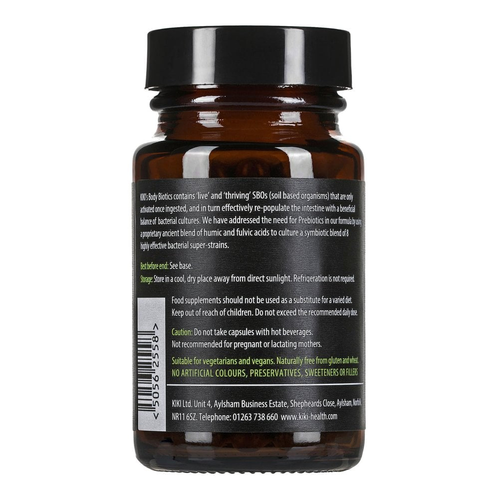 Kiki Health, Body Biotics, SBO Probiotic Formula, 60 Vegicaps - GREEN LIFE CYPRUS