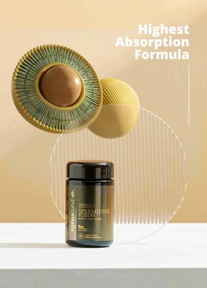 Liposomal Spermidine Fusion, 30 Vegan Capsules - Purovitalis - GREEN LIFE CYPRUS
