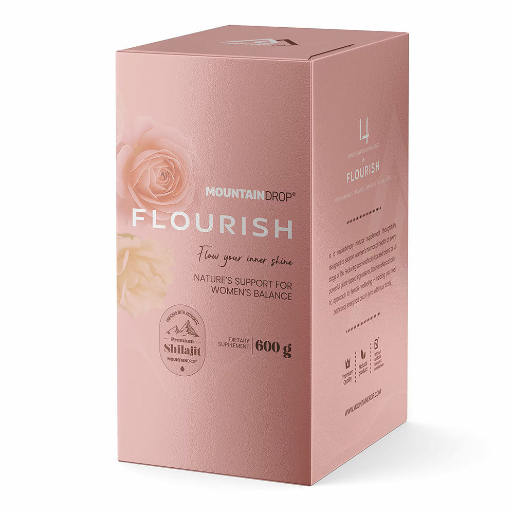 MountainDrop FLOURISH, Natural Shilajit Blend for Women, 600g - GREEN LIFE CYPRUS