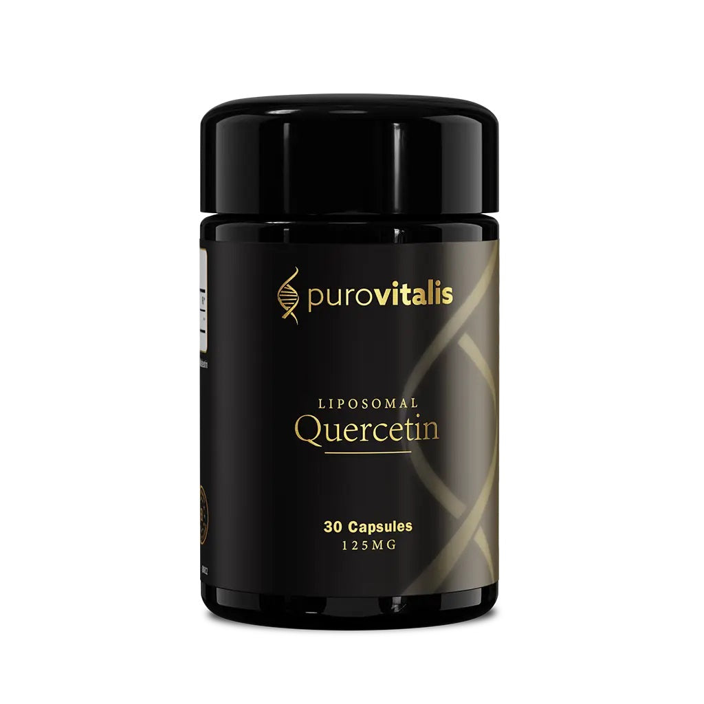 Liposomal Quercetin, 30 Vegan Capsules- Purovitalis - GREEN LIFE CYPRUS