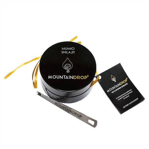 MountainDrop, Original 100% Pure Natural Mumijo, Shilajit Resin, 45g - GREEN LIFE CYPRUS