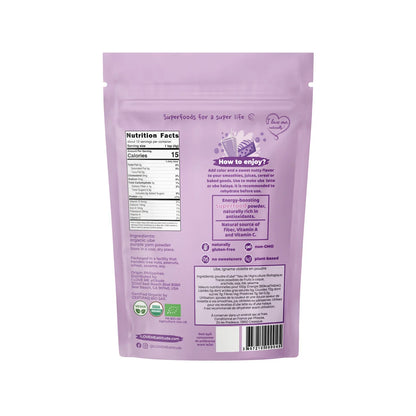 I LOVE ME, Ube Organic Purple Yam Powder, 200g - GREEN LIFE CYPRUS