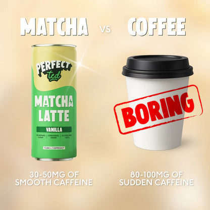 PerfecTed, Vanilla Oat Matcha Latte, 250ml - GREEN LIFE CYPRUS