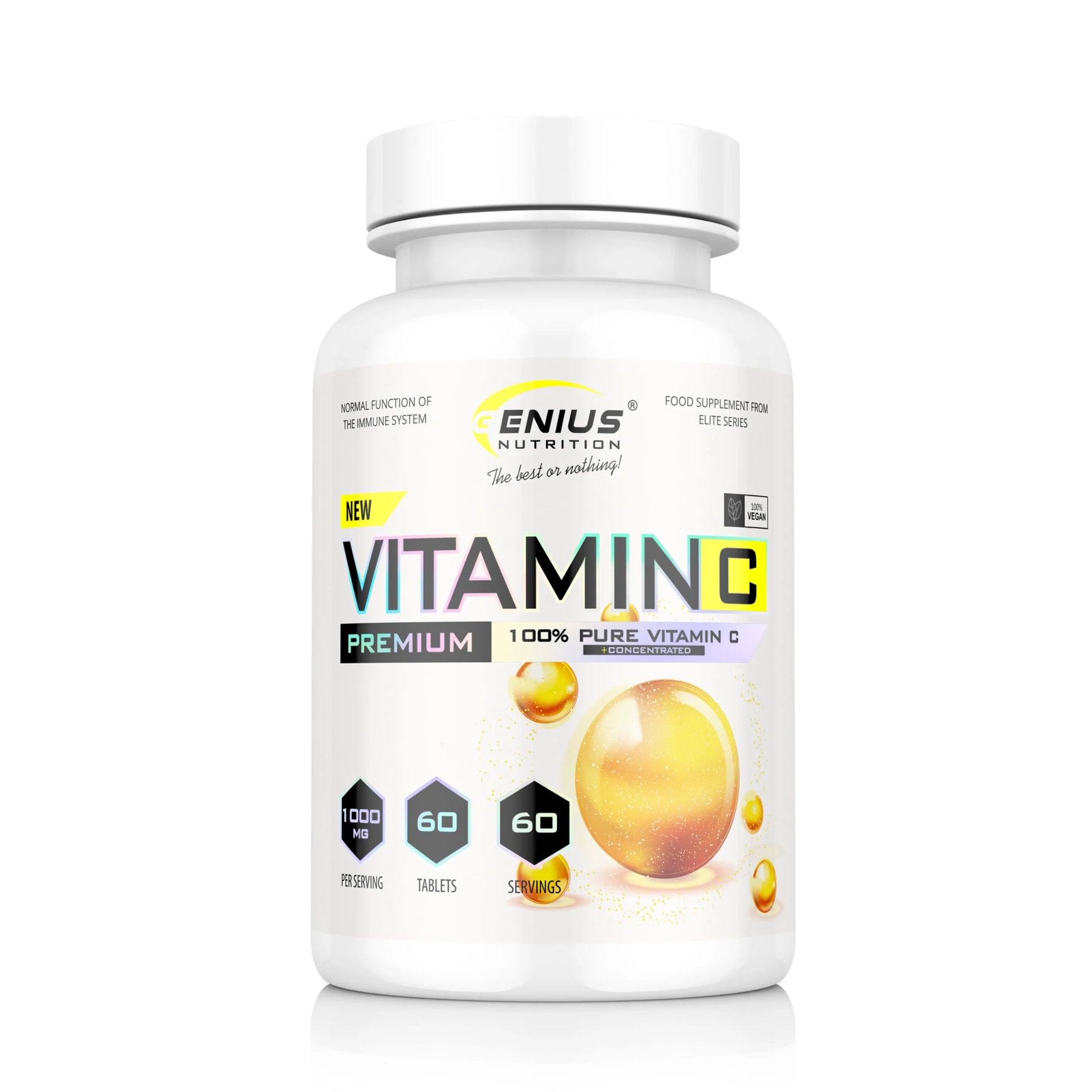 VITAMIN C 60 tabs/60 serv - GREEN LIFE CYPRUS