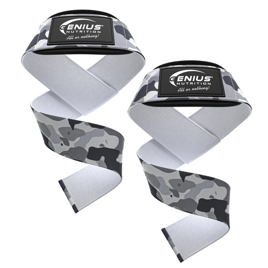 Greenlifecyprus Lifting Straps GG-4 for weightlifting and fitness, showing durable black straps with reinforced stitching.