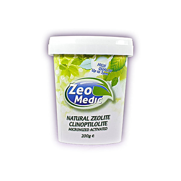 🌿 ZEO-MEDIC Dietary Zeolite Powder — 200 g - GREEN LIFE CYPRUS